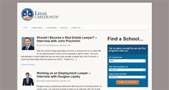 Desktop Screenshot of legalcareerpath.com